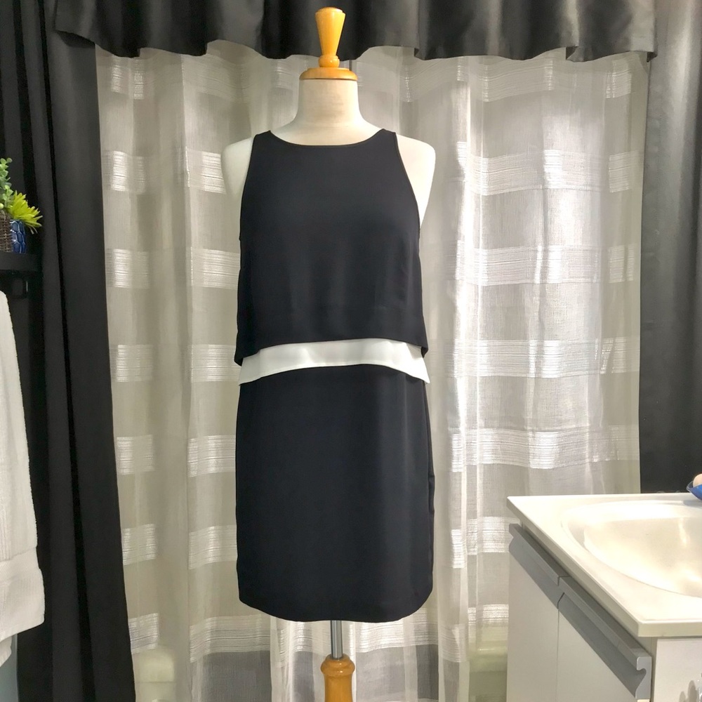 BANANA REPUBLIC dress, black, size 4